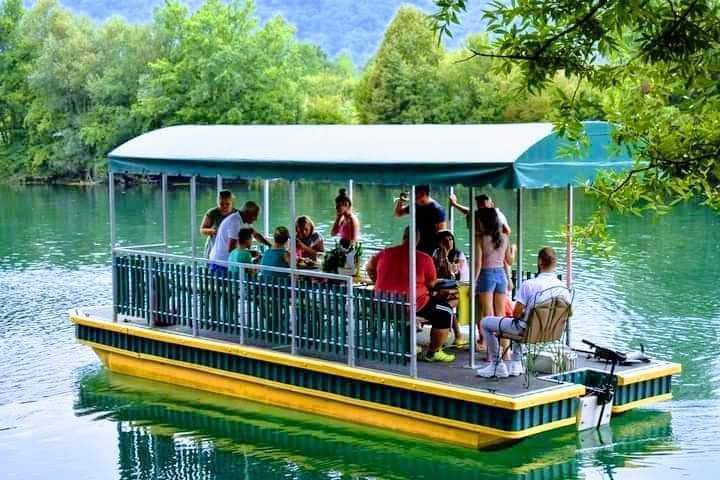 Sailing the Una: Scenic Boat Ride from Emerald to the Waterfall in Bihać